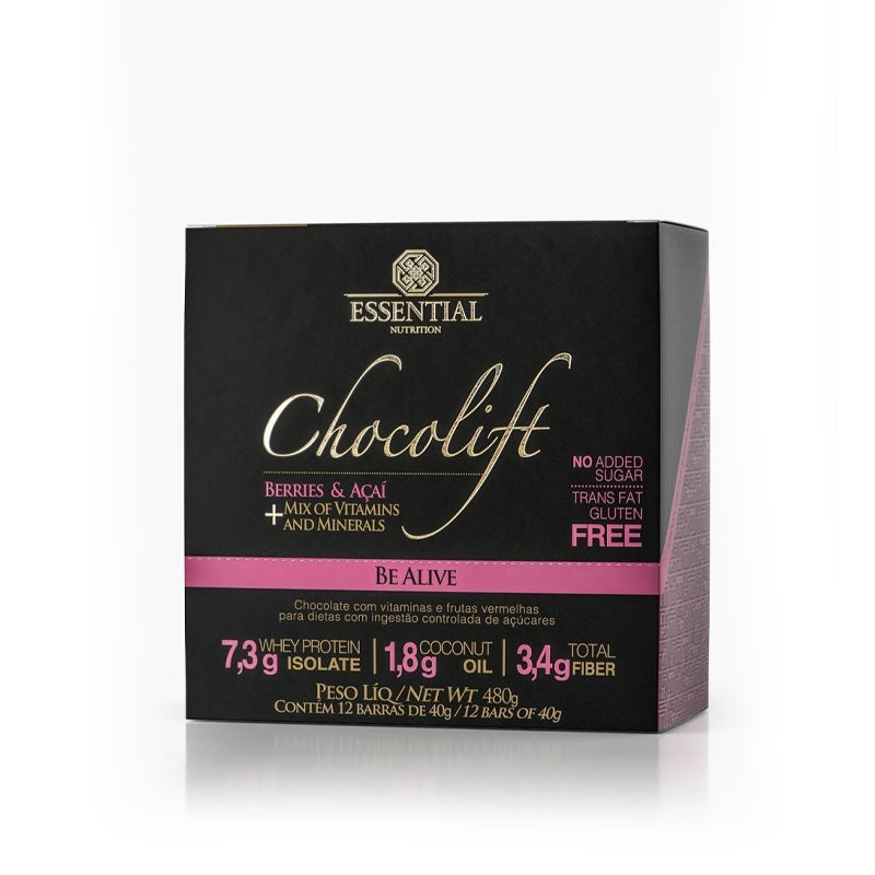 Chocolift 40g 12 un - Essential Nutrition