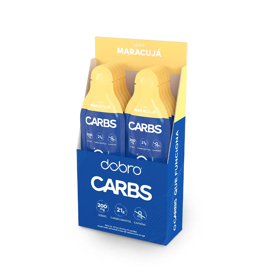 Carbs Gel Dobro (Display 10 sachês 30g)