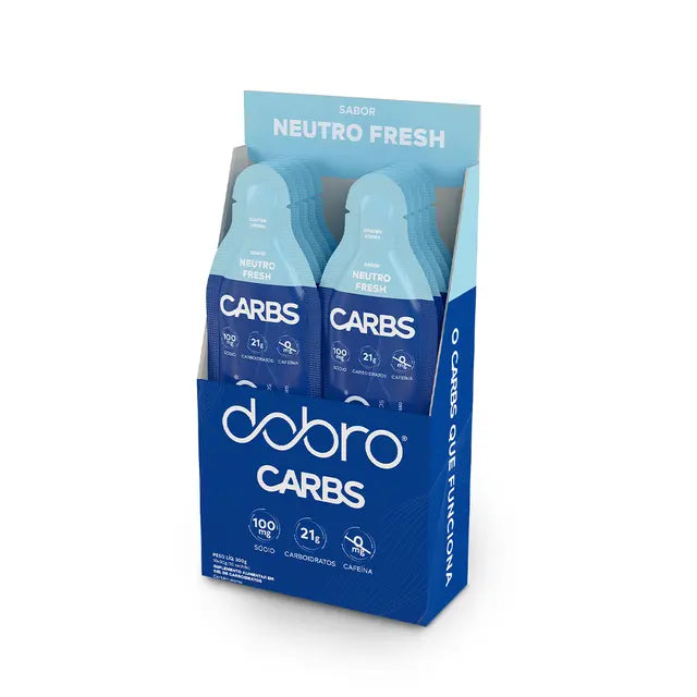 Carbs Gel Dobro (Display 10 sachês 30g)