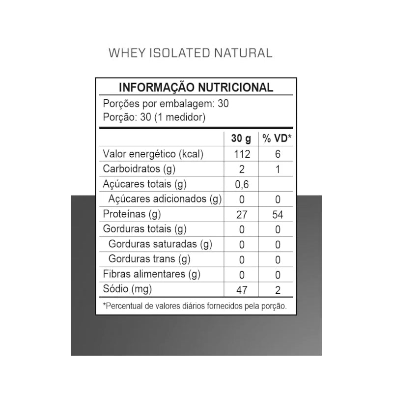 Whey Isolated 900g - 3VS