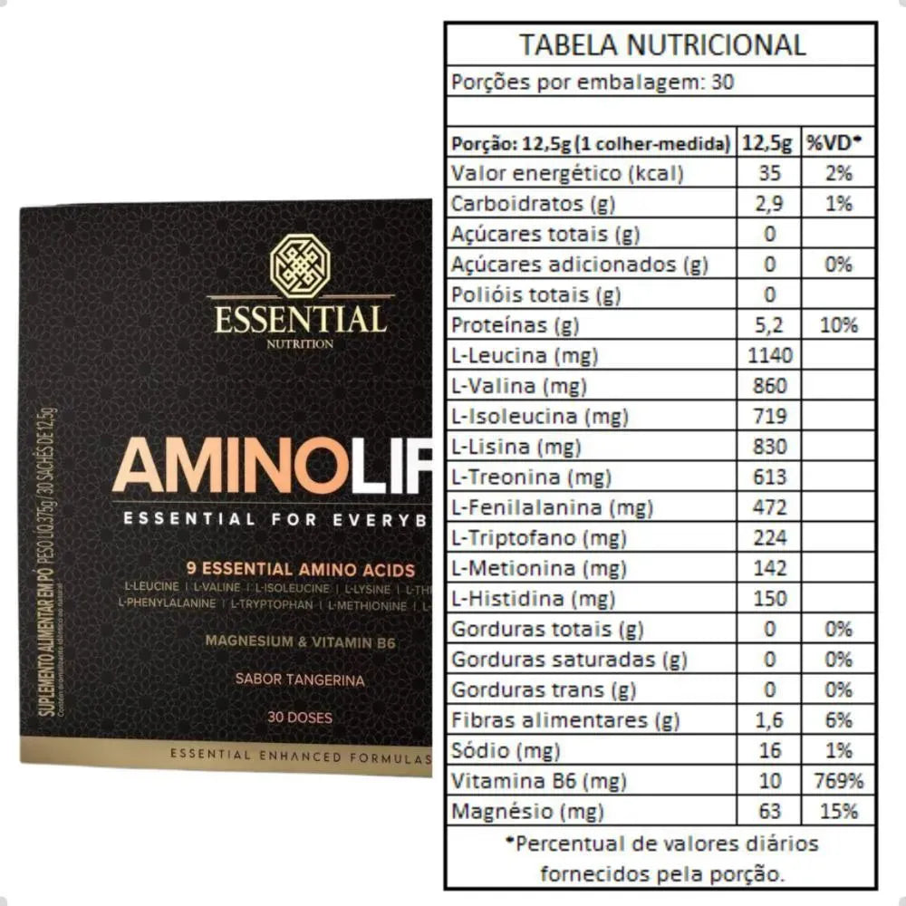 AminoLift 375g - Essential Nutrition