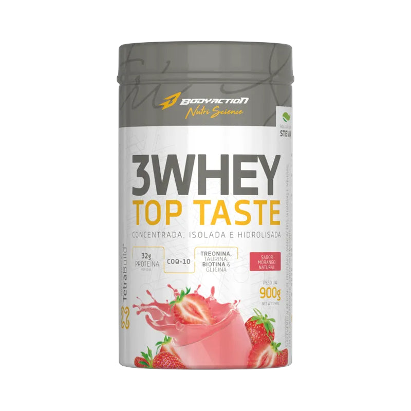 3 Whey Top Taste 900g - BodyAction