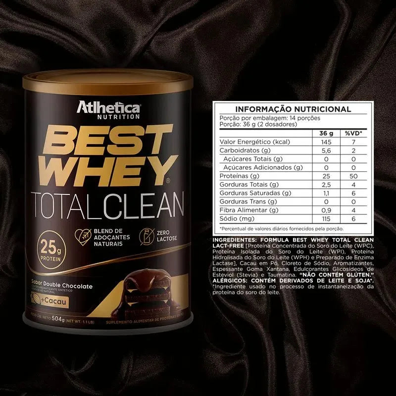 Best Whey Total Clean 36g - Atlhetica Nutrition