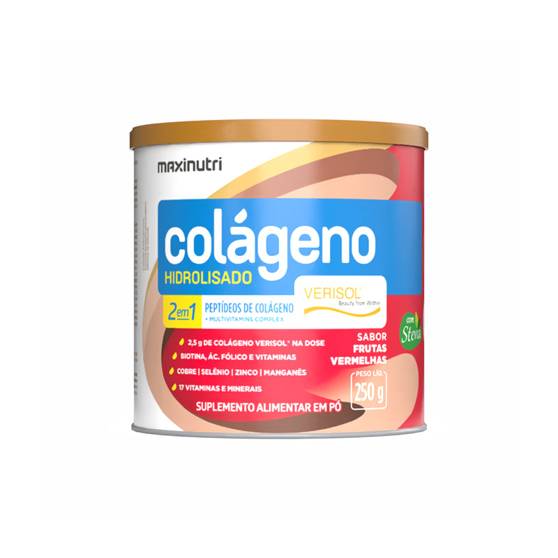 Colágeno Hidrolisado 2 em 1 VERISOL 250g - MaxiNutri