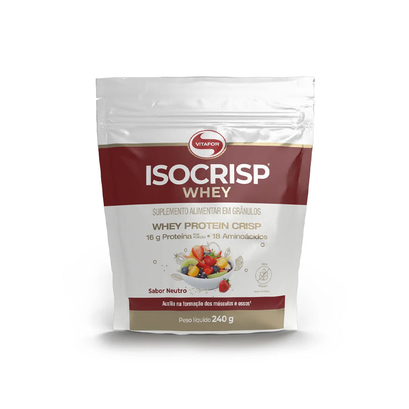Isocrisp Whey 240g - Vitafor