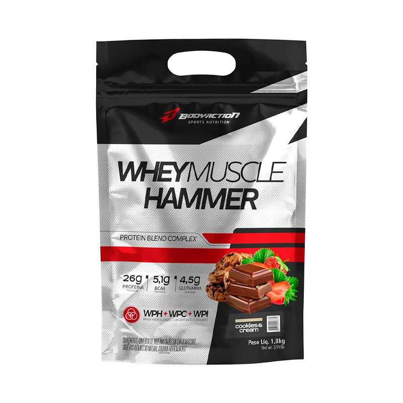 Whey Muscle Hammer 1,8kg - BodyAction