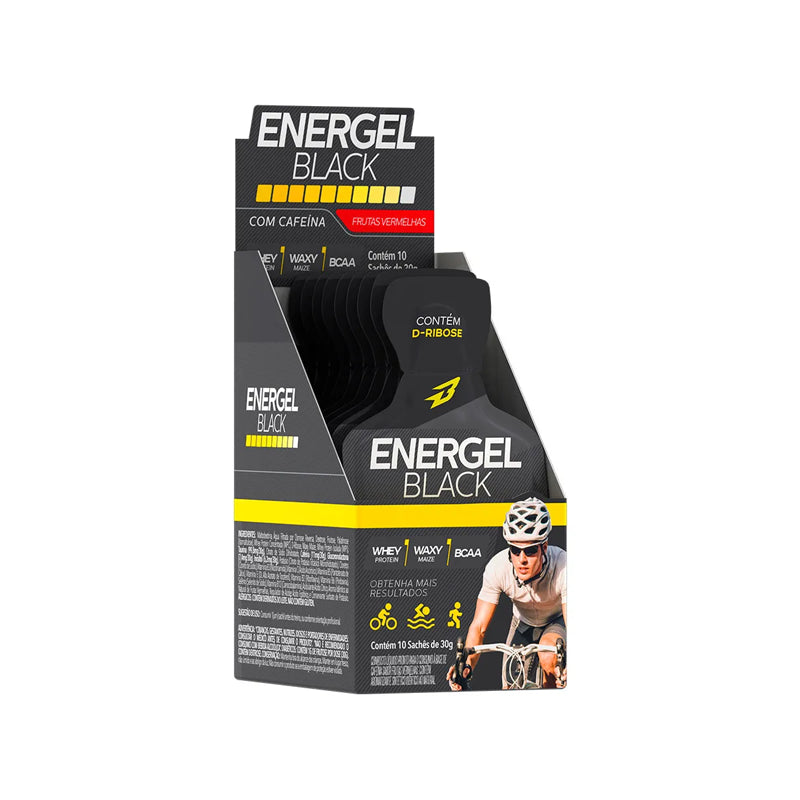 Energel Black 30g 10 sachês - BodyAction