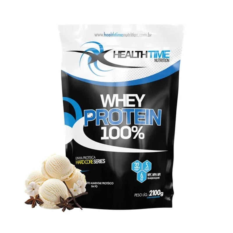 Whey Protein 100%  2,1kg - Health Time Nutrition