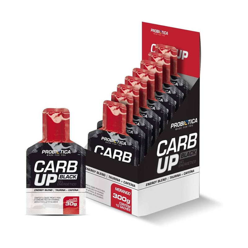 Carb Up Black Gel 30g 10 un - Probiótica