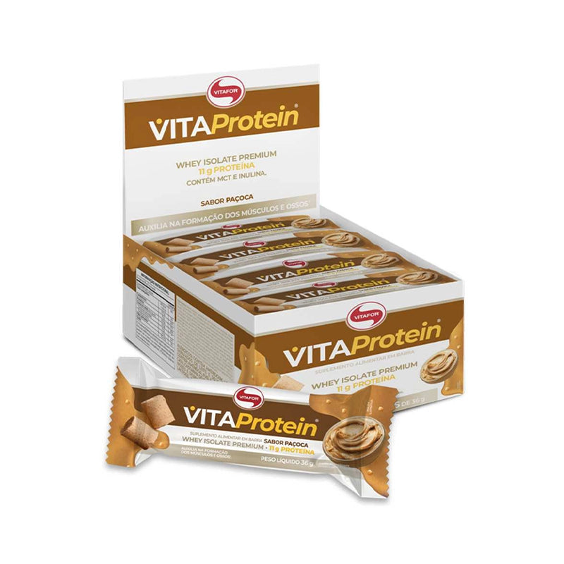 Vita Protein Bar 36g 12 un - Vitafor