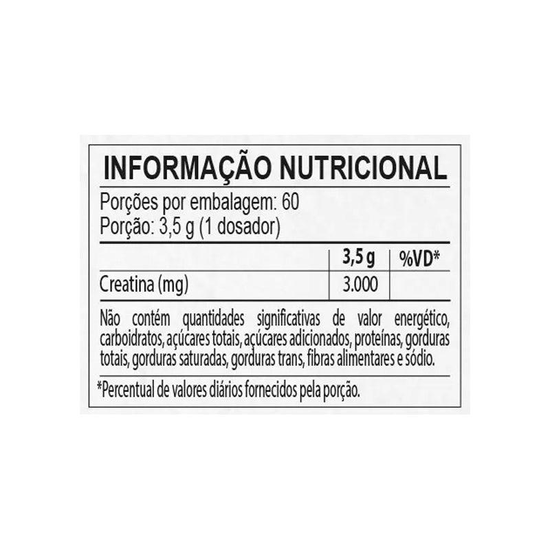 Creatine Tasty 210g - Nutrify