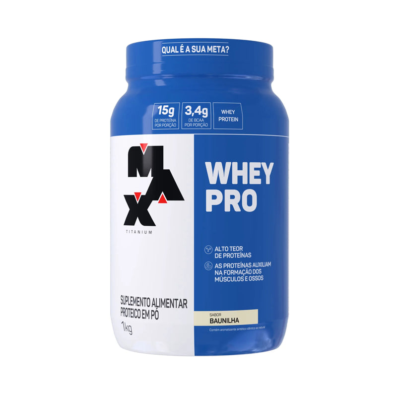 Whey Pro 1kg - Max Titanium