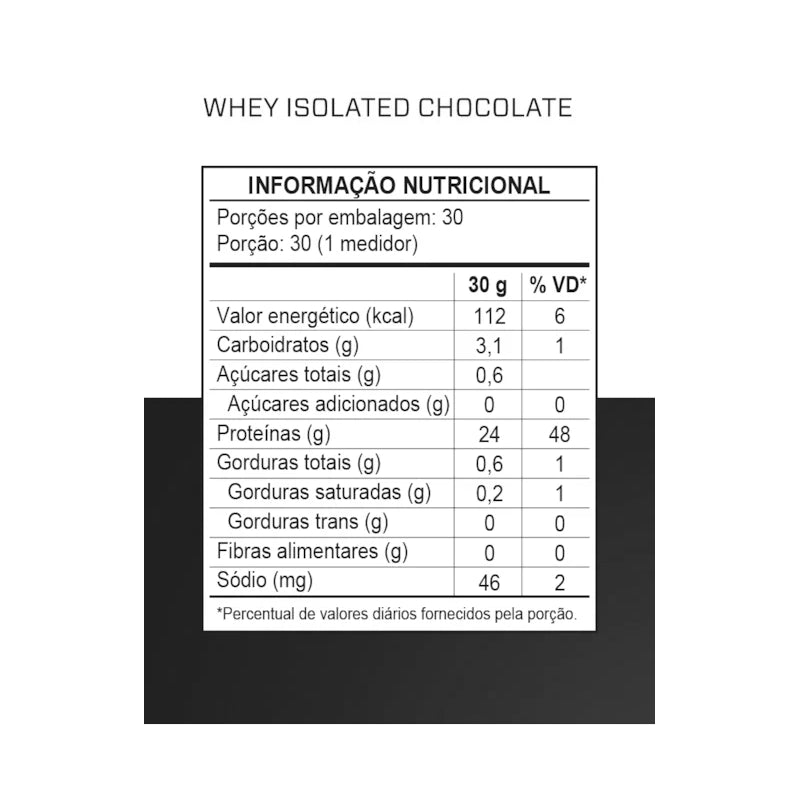 Whey Isolated 900g - 3VS