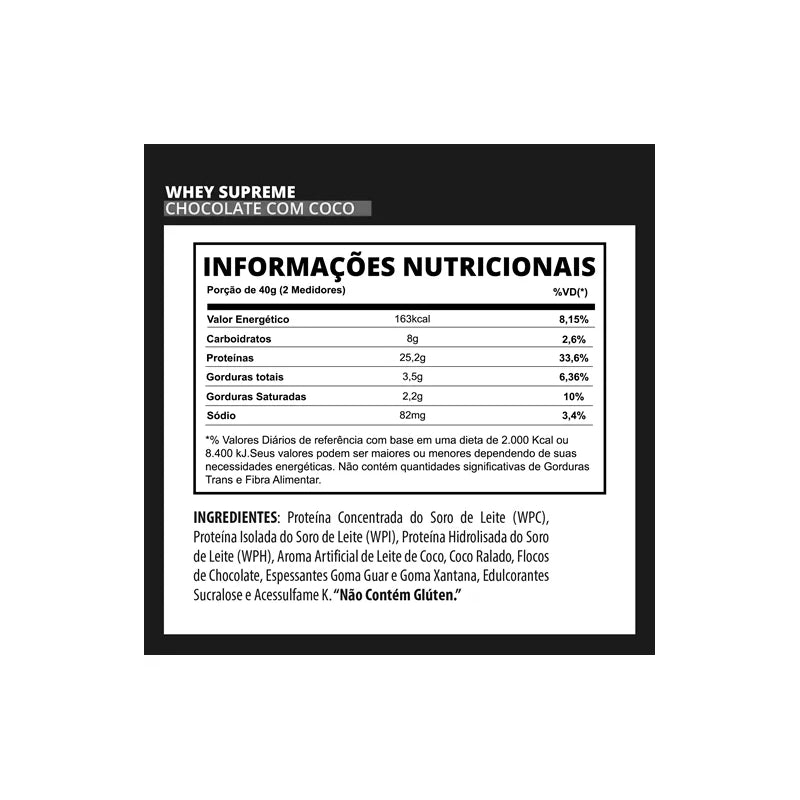 Whey Supreme 900g - 3VS