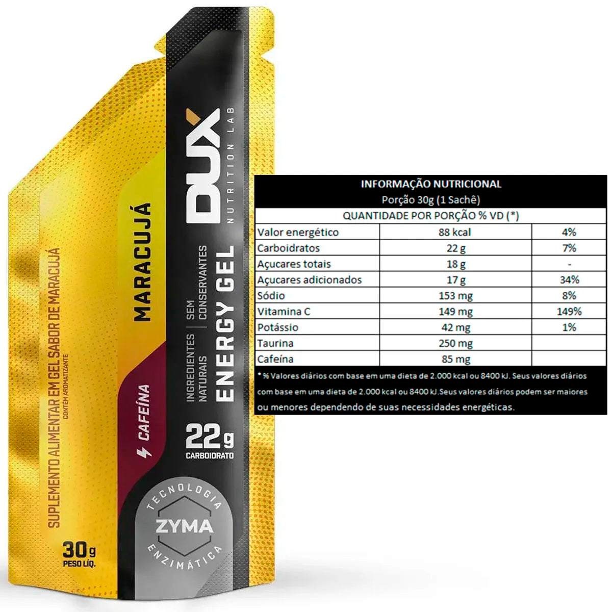 Energy Gel 30g 10 un – Dux Nutrition