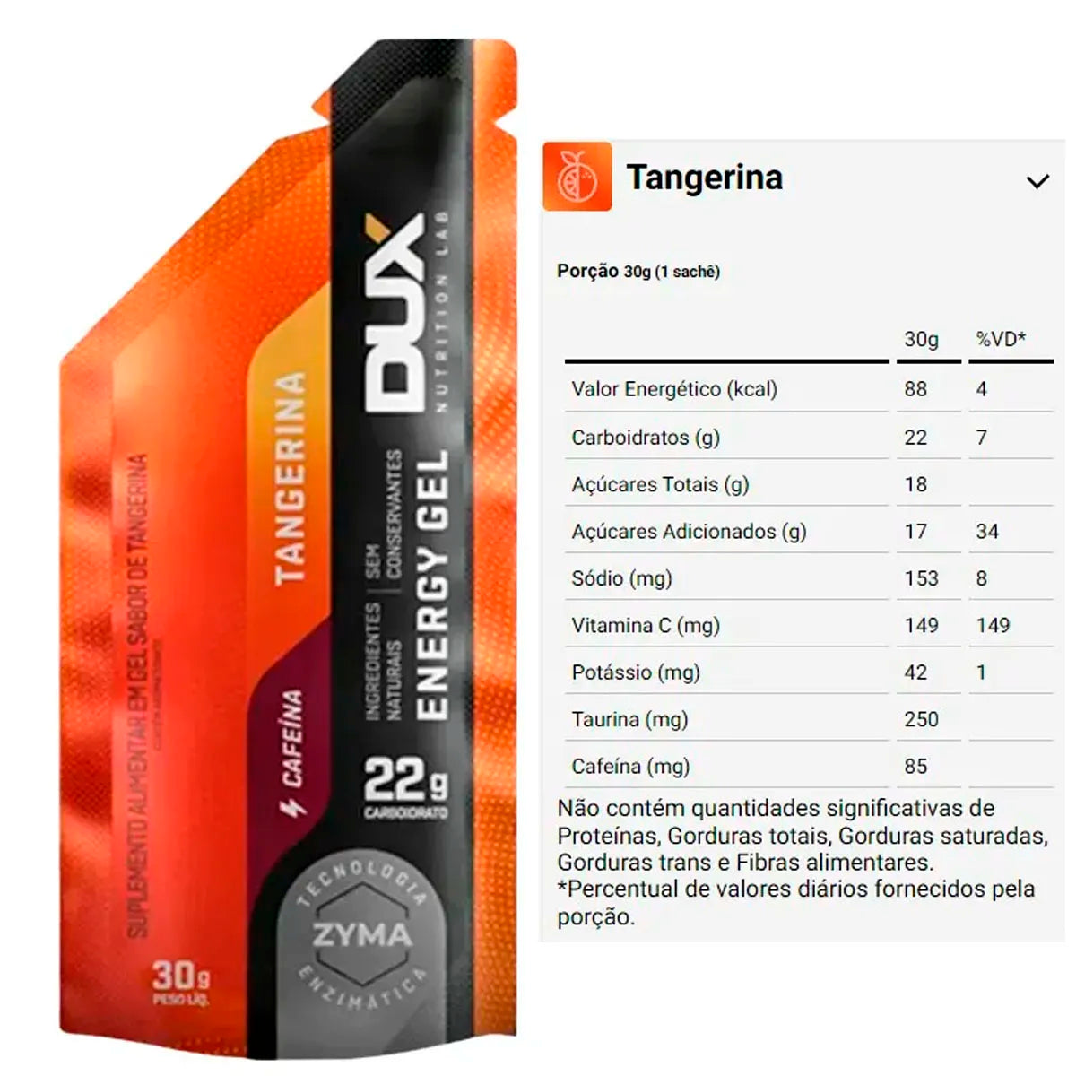 Energy Gel 30g Sachê – Dux Nutrition