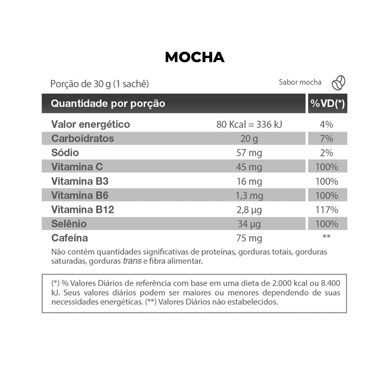 Endurance Caffeine Gel 30g 12 Un - Vitafor