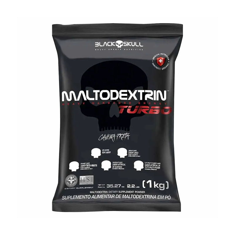 Maltodextrina Turbo 1kg - Black Skull