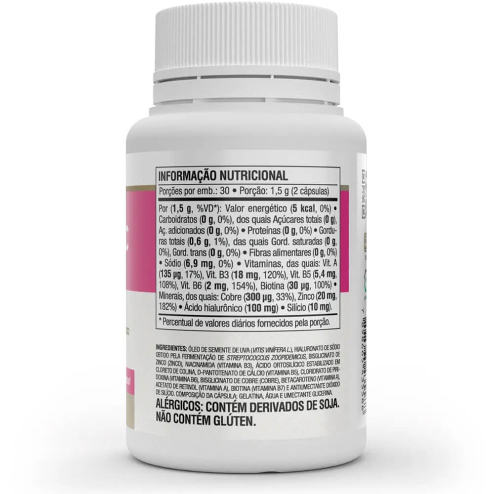 Hialuronic Hair 60 cápsulas – Vitafor
