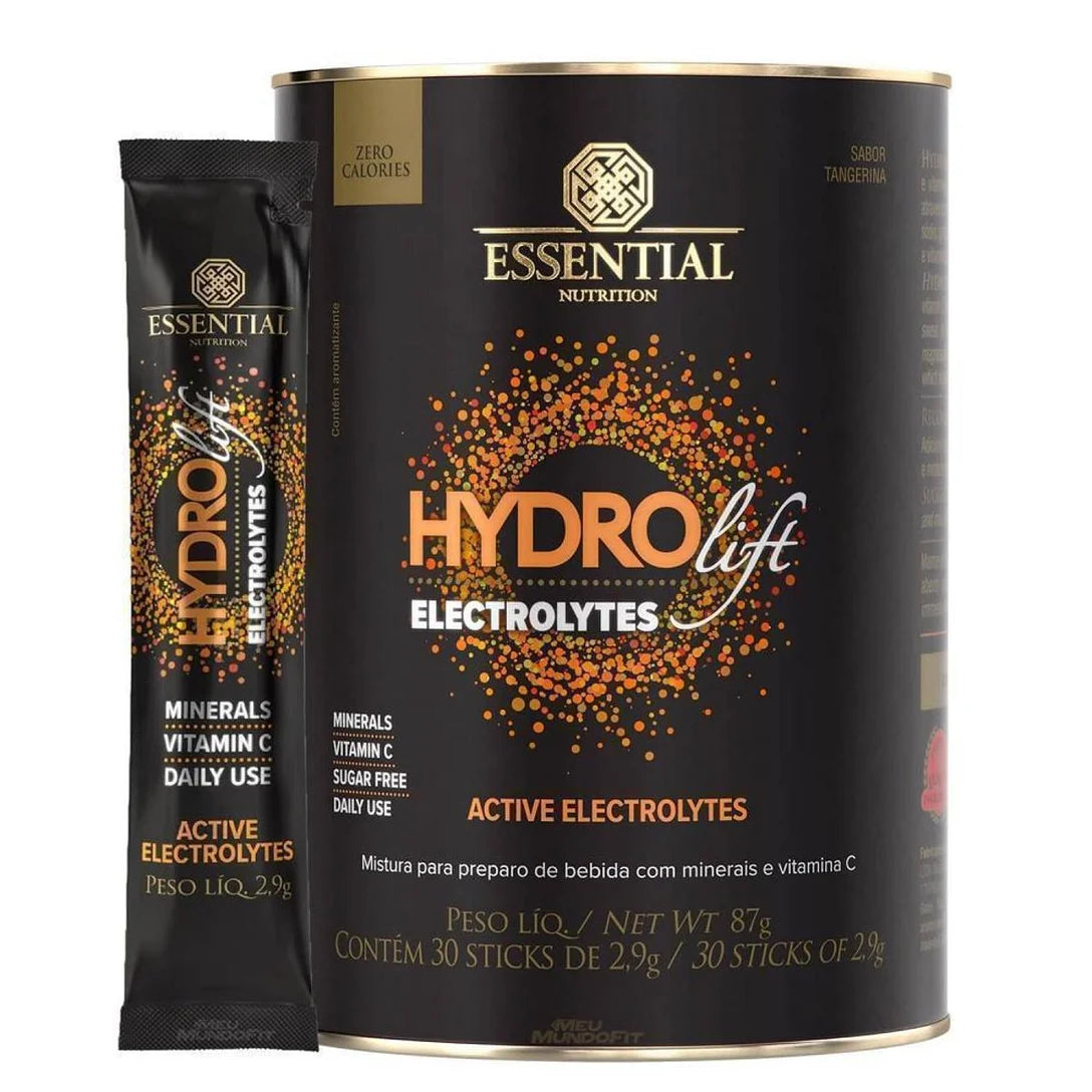 Eletrólitos - Hydrolift Electrolytes (87g) 30 sticks - Essential Nutrition