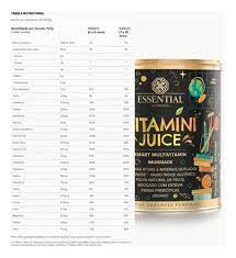 Vitamini Juice 280g - Essential Nutrition