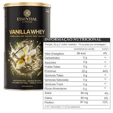 Vanilla Whey 375g - Essential Nutrition