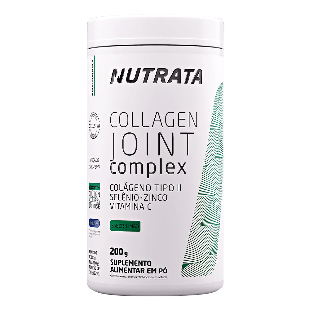 Pote de 200 g do Colágeno Tipo 2 Joints Complex da Nutrata
