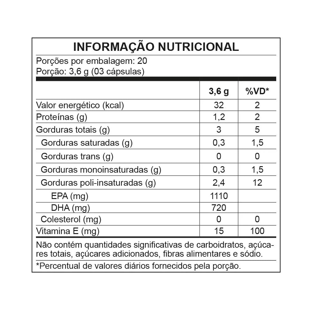 Ômega Ultra TG 60 cápsulas - Nutrata