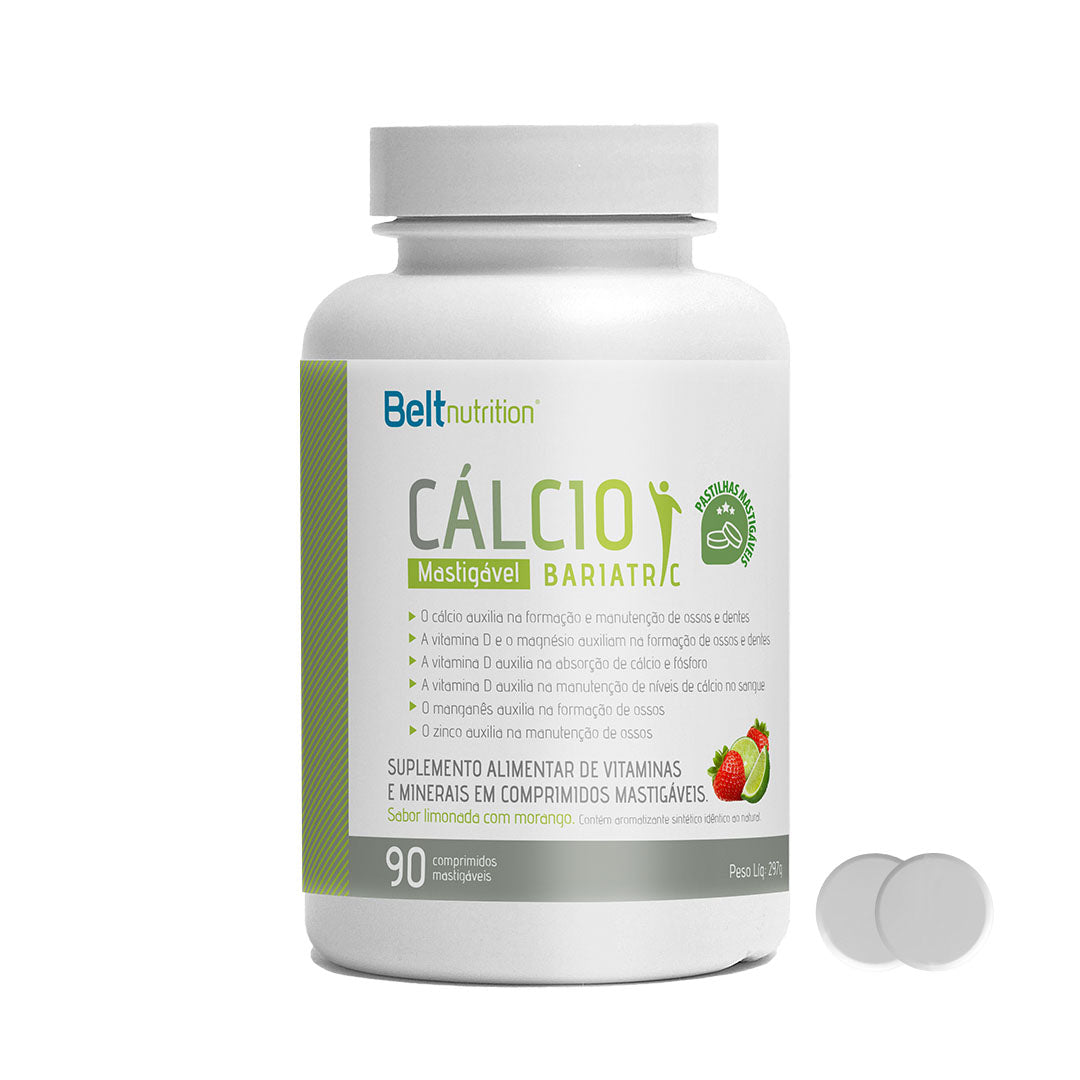 Belt Cálcio Bariatric Mastigável -  Belt Nutrition