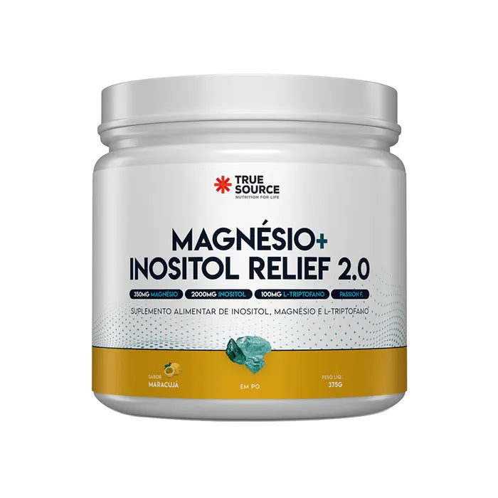 Magnésio + Inositol Relief 2.0 375g - True Source