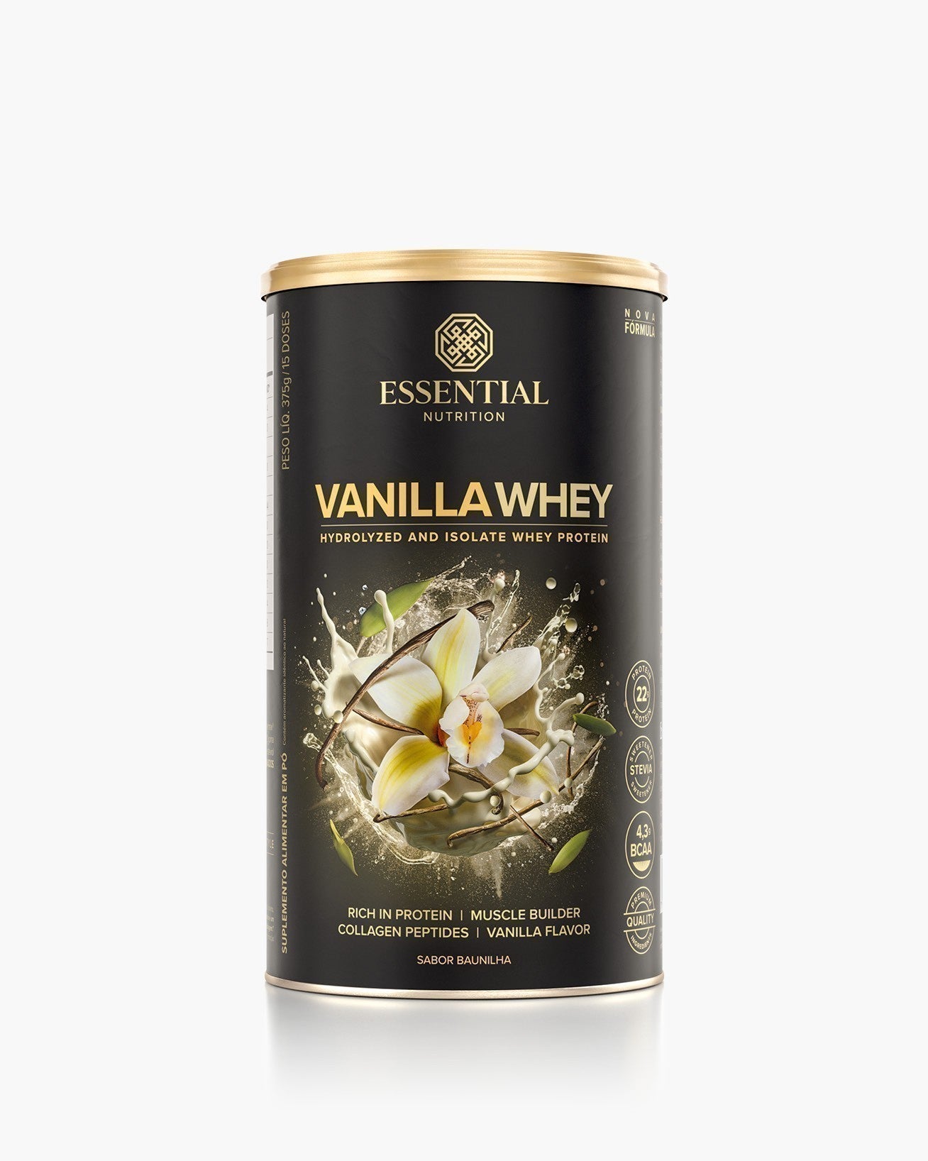 Vanilla Whey 375g - Essential Nutrition
