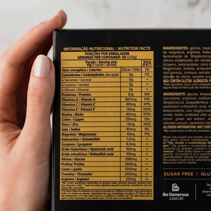 Vegan Pro Collagen 12,3g 30 sachês - Essential Nutrition