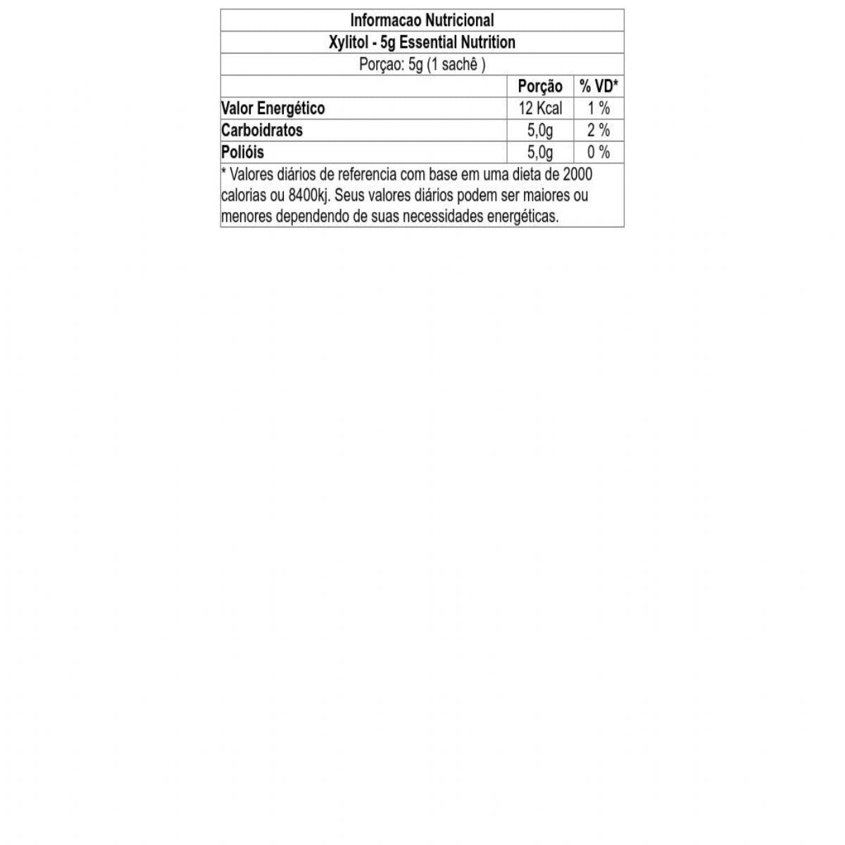 Xylitol 5g - Essential Nutrition