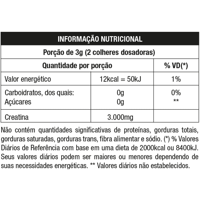 Creatina Creapure 150g - Nutrata